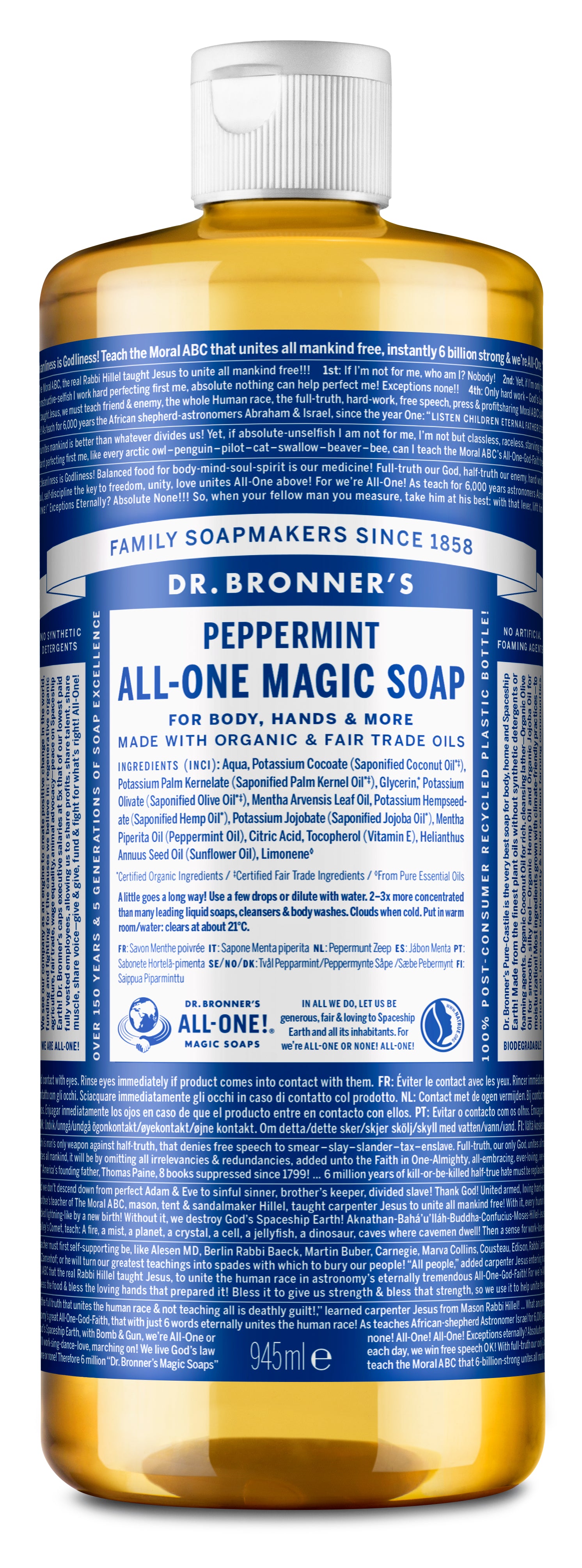 Peppermint - All-One Magic Soap
