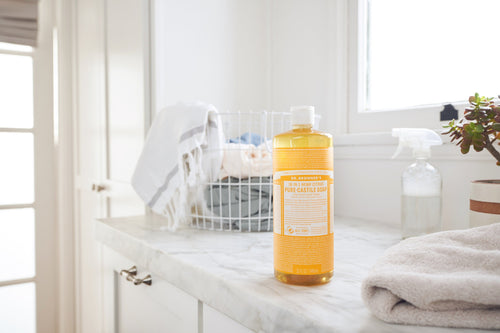 Dilutions Cheat Sheet for Dr. Bronner’s Pure-Castile Soap