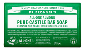 PURE-CASTILE BAR SOAP Almond