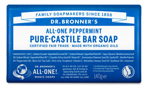 PURE-CASTILE BAR SOAP Peppermint