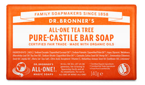 PURE-CASTILE BAR SOAP Tea Tree