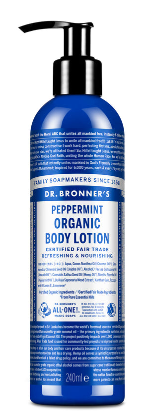 ORGANIC LOTIONS Peppermint