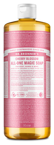 945ml PURE-CASTILE LIQUID SOAP Cherry Blossom