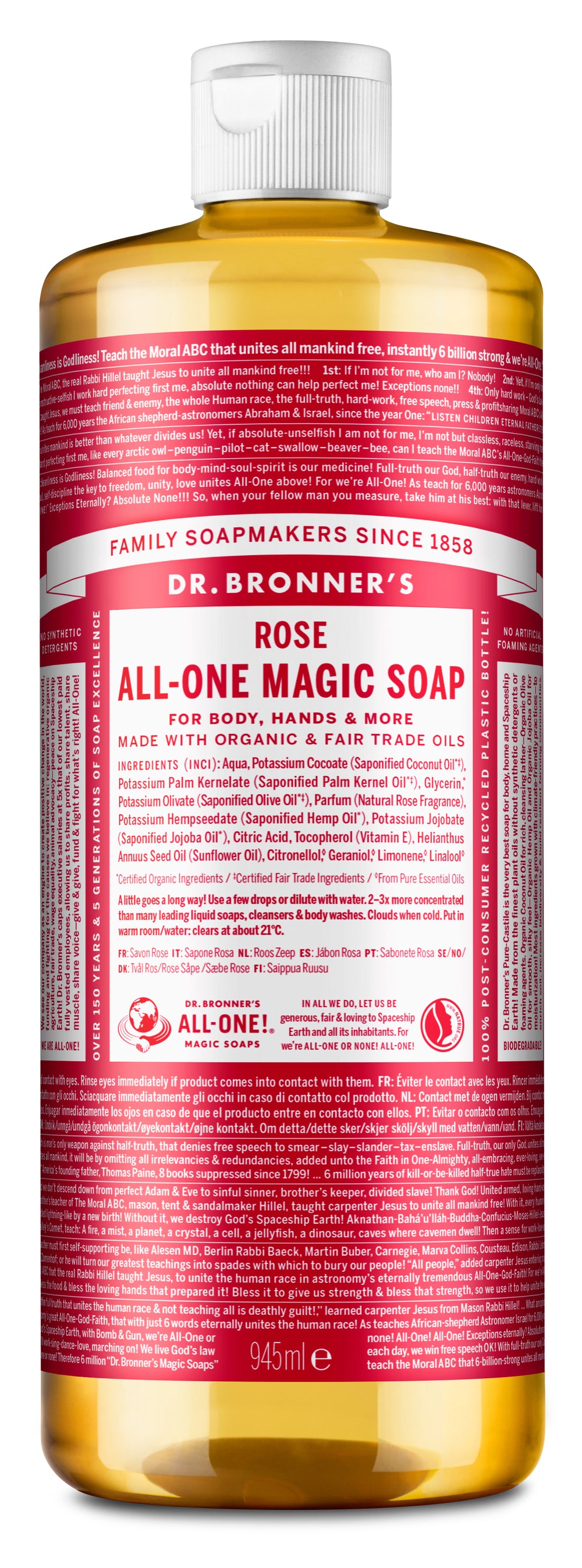 Dr Bronner's UK | Organic and Fair Trade Soap – Dr. Bronner's UK
