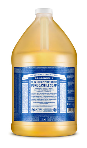 3.8L PURE-CASTILE LIQUID SOAP Peppermint