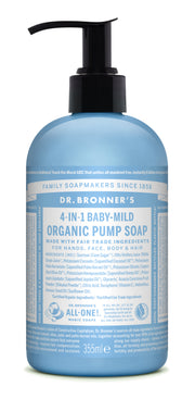 355ml ORGANIC PUMP SOAPS Baby-Mild