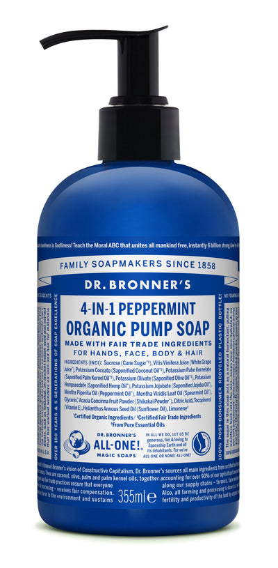 Peppermint - Organic Pump Soaps - peppermint-organic-pump-soaps