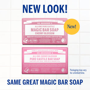 Cherry Blossom Pure-Castile Bar Soap