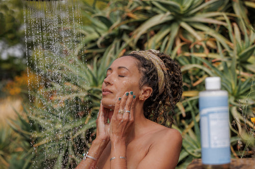 Skin Care with Dr. Bronner's